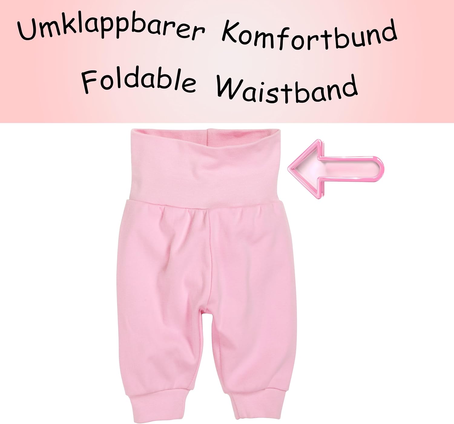 Detalle de Playshoes Sweat-Hose Pantalon de Jogging – Lot de 2 mixte bébé
