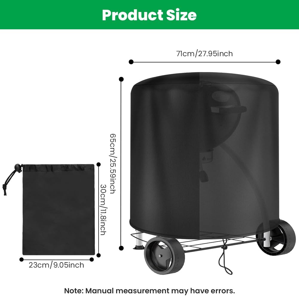 Detalle de OFFCUP BBQ Cover 90 cm high for grills