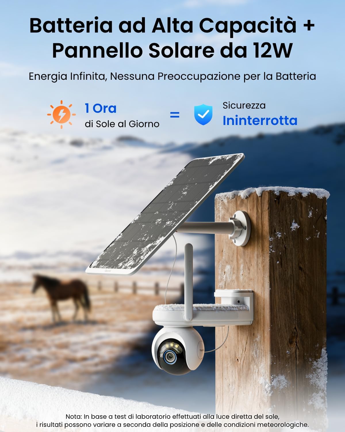 Thumbnail 1 de Reolink 2K 360° PTZ Telecamera 20000mAh