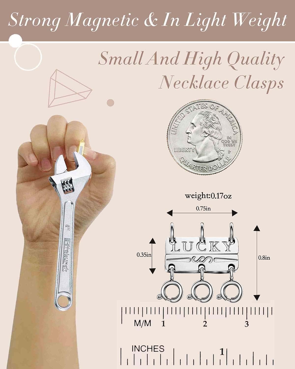 Thumbnail 2 de OHINGLT Lucky Necklace Layering Clasp for 3–6 Layered Necklaces