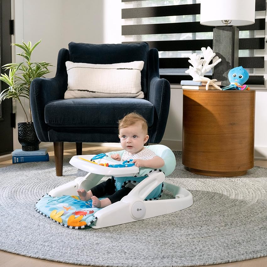Detalle 1 de Baby Einstein Sea of Support 2 en 1, con bandeja
