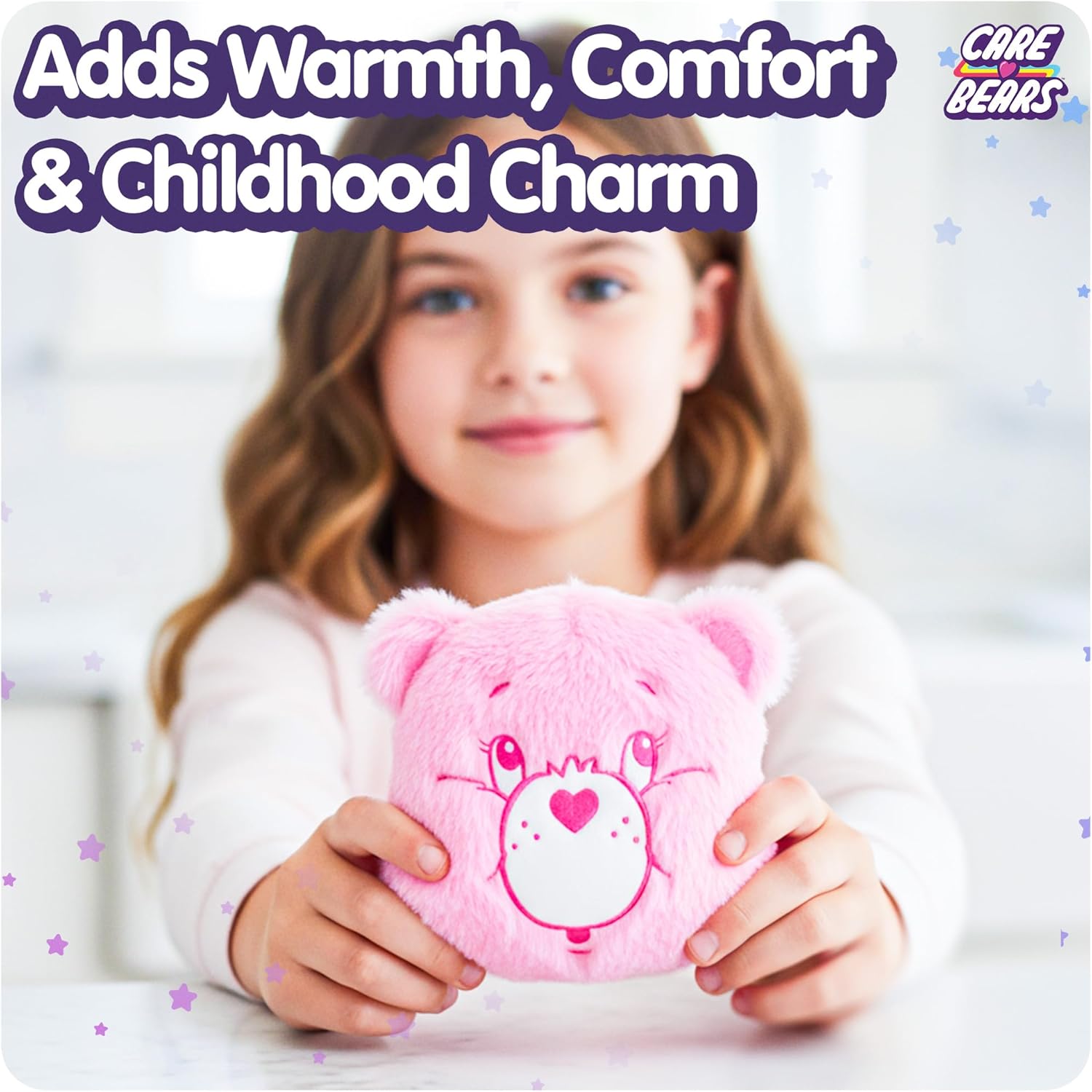 Thumbnail 4 de Care Bears Cheer Bear Heatable Plush (microwavable & chillable) – weighted comfort toy for soothing warmth