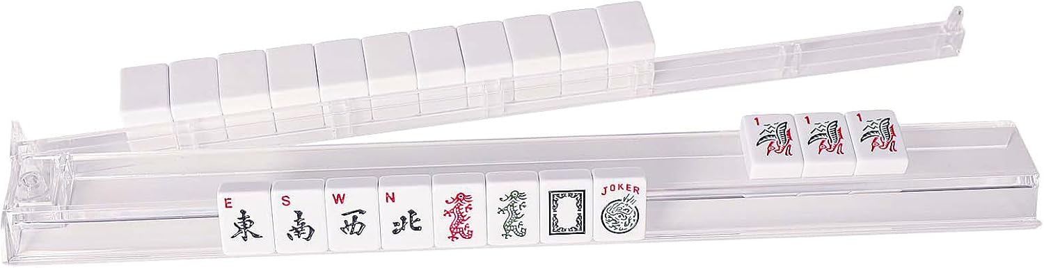Thumbnail 6 de GUSTARIA Mahjong Rack and Pusher, Acrylic