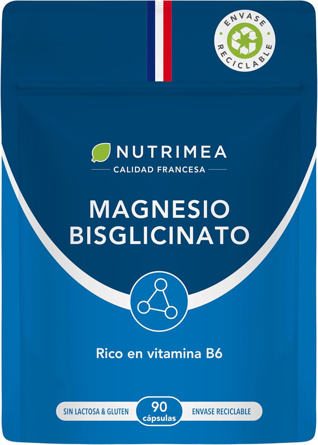 Detalle de Nutrimea Magnesio Bisglicinato 90 cápsulas