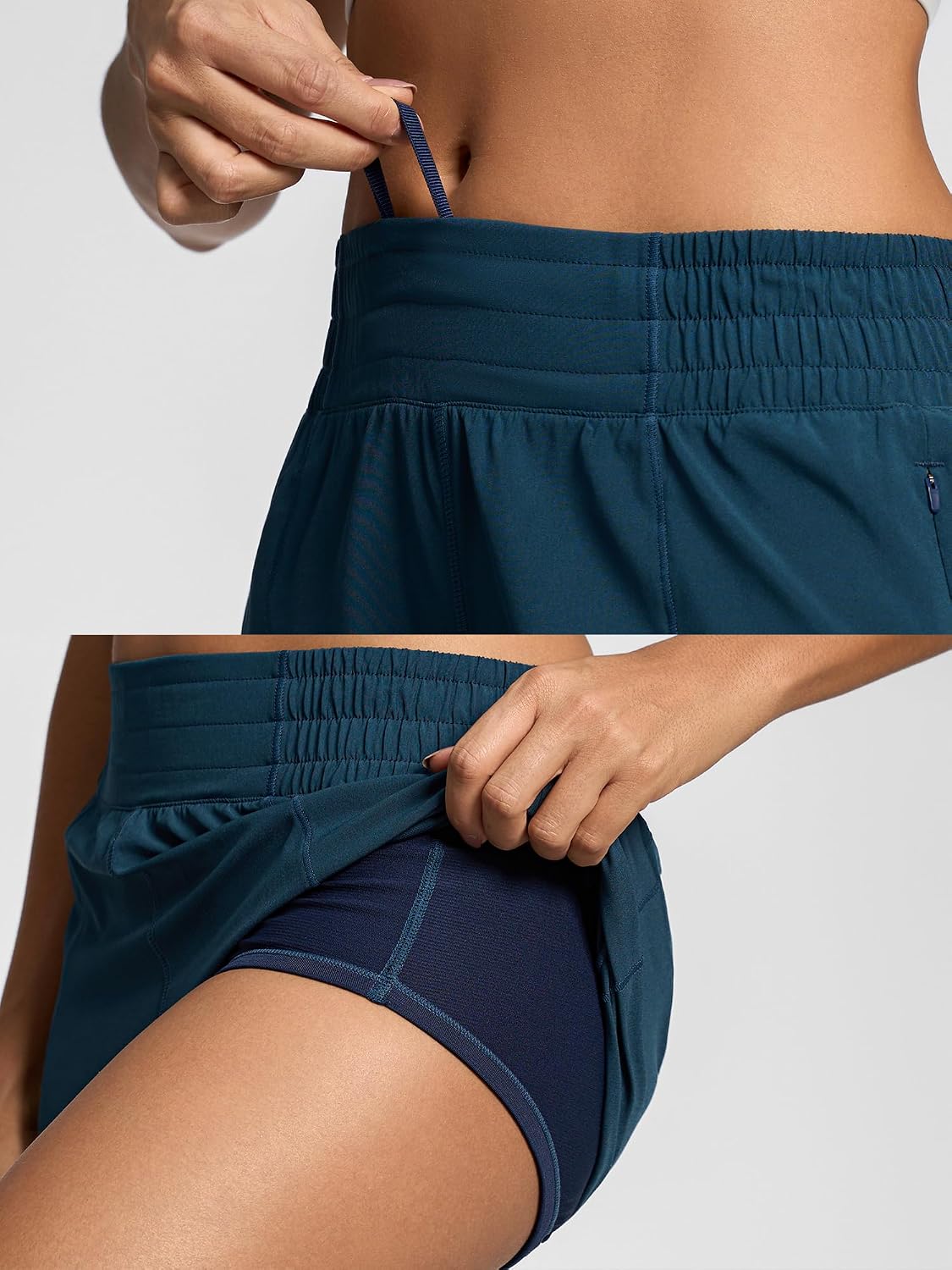 Detalle de MCEDAR Women's Athletic Shorts, 2.5-Inch