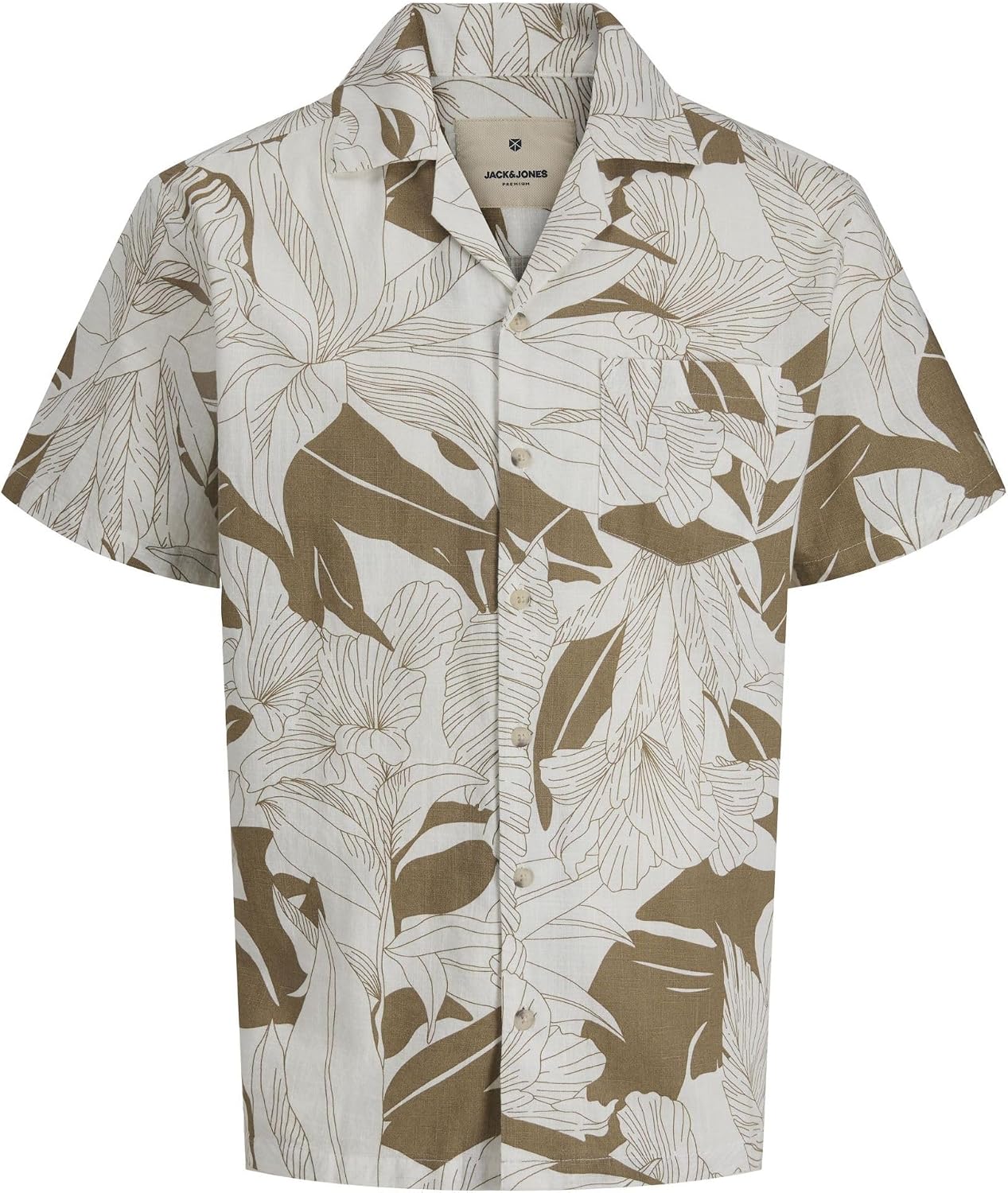 Thumbnail 6 de JACK & JONES Male Hawaii-Hemd Relaxed Fit