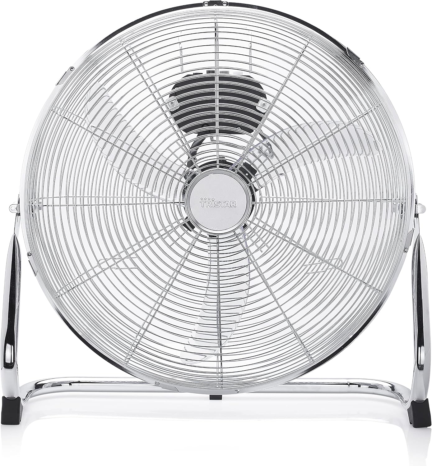 Detalle de Tristar VE-5936 Bodenventilator (40 cm, Metall) – 3 Leistungsstufen mit einstellbarem Winkel