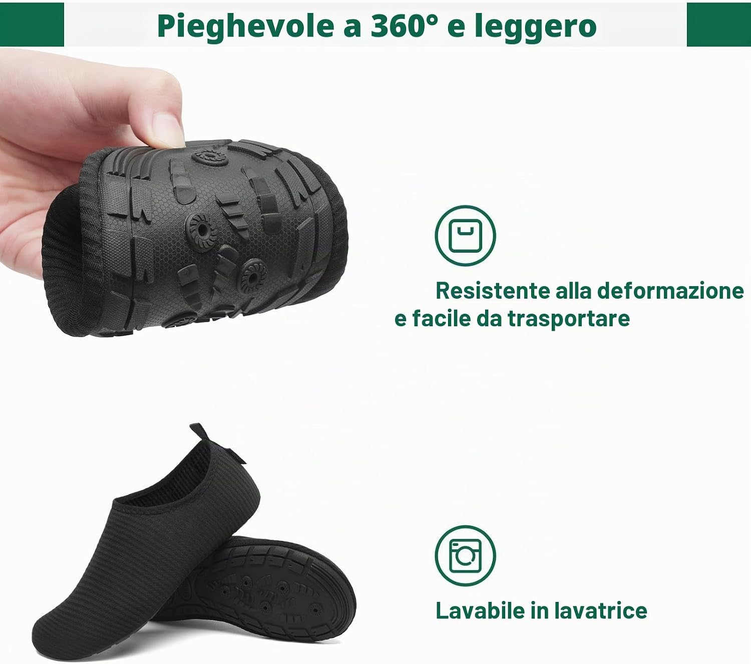 Detalle de SAGUARO Scarpe da Scoglio con Drenaggio a 7 Fori – Asciugatura Rapida, Unione di Comfort e Protezione