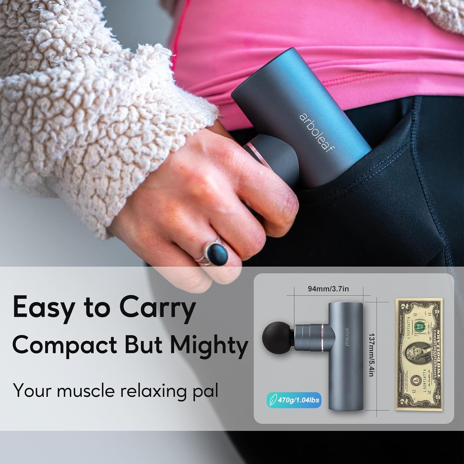 Thumbnail 4 de arboleaf Massage Gun Mini 3200 RPM percussion massager