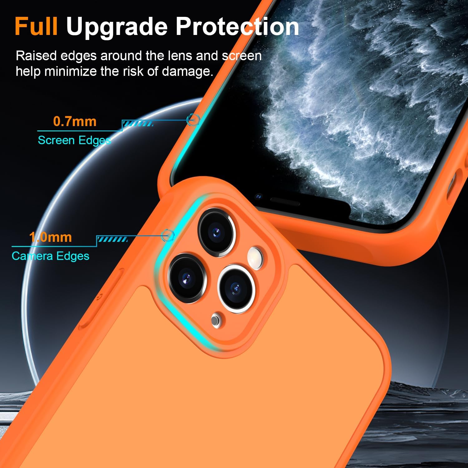 Detalle de Zinto iPhone 11 Pro Max Case, Orange