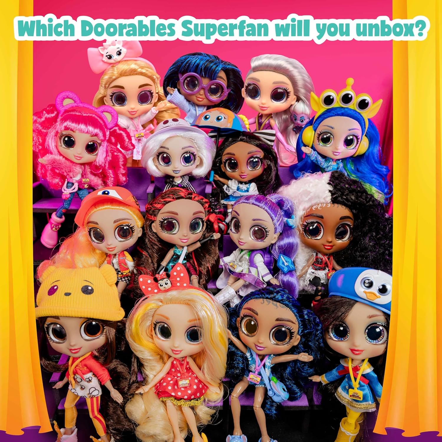 Thumbnail 6 de Just Play Disney Doorables ADOORBS bambole 14 cm