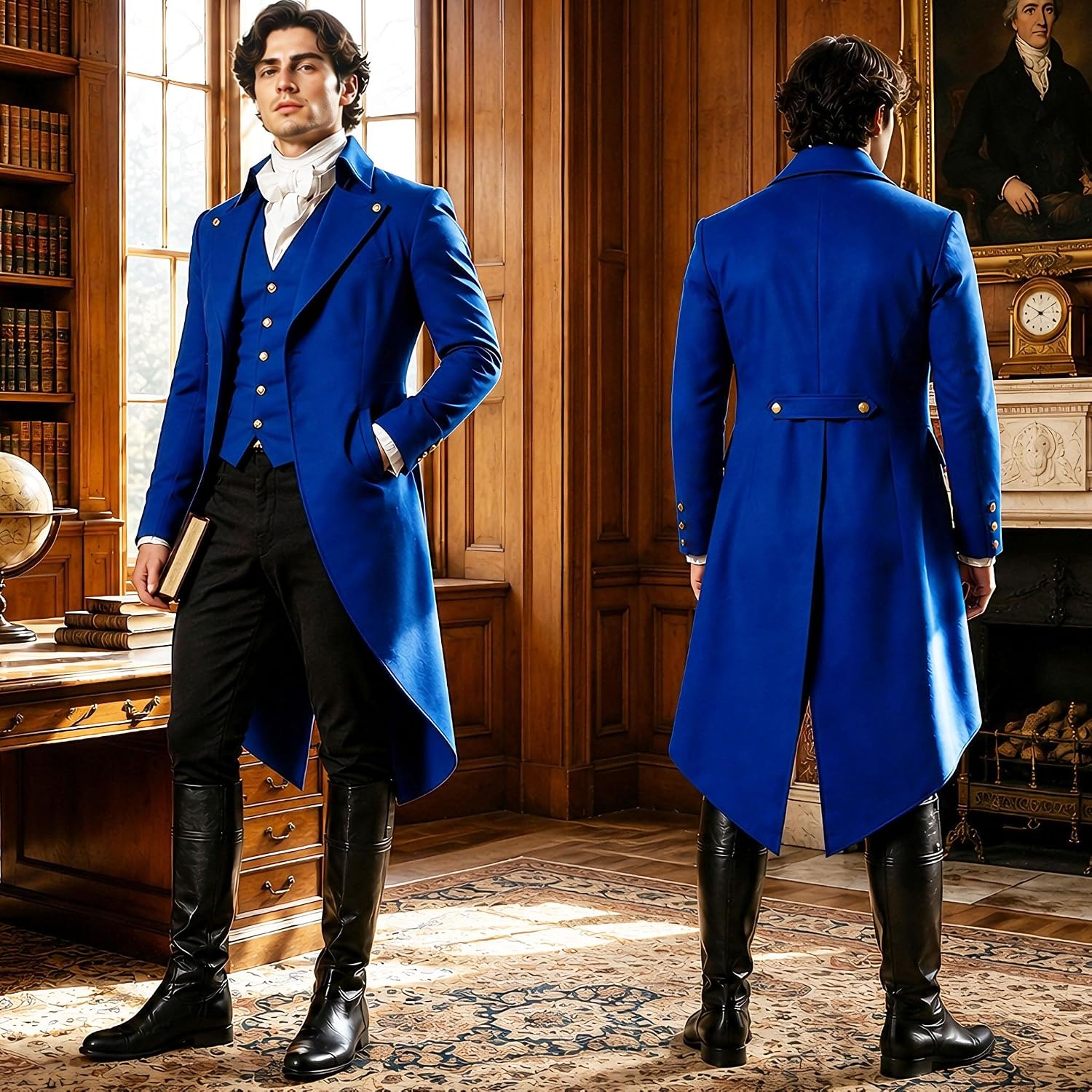 Detalle 1 de BITSEACOCO Pirate Tailcoat Jacket Polyester