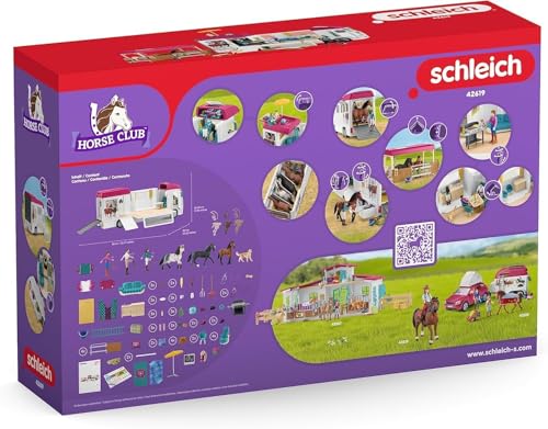Thumbnail 7 de Schleich Horse Club 42619 — Set transporte 227 piezas 🐴