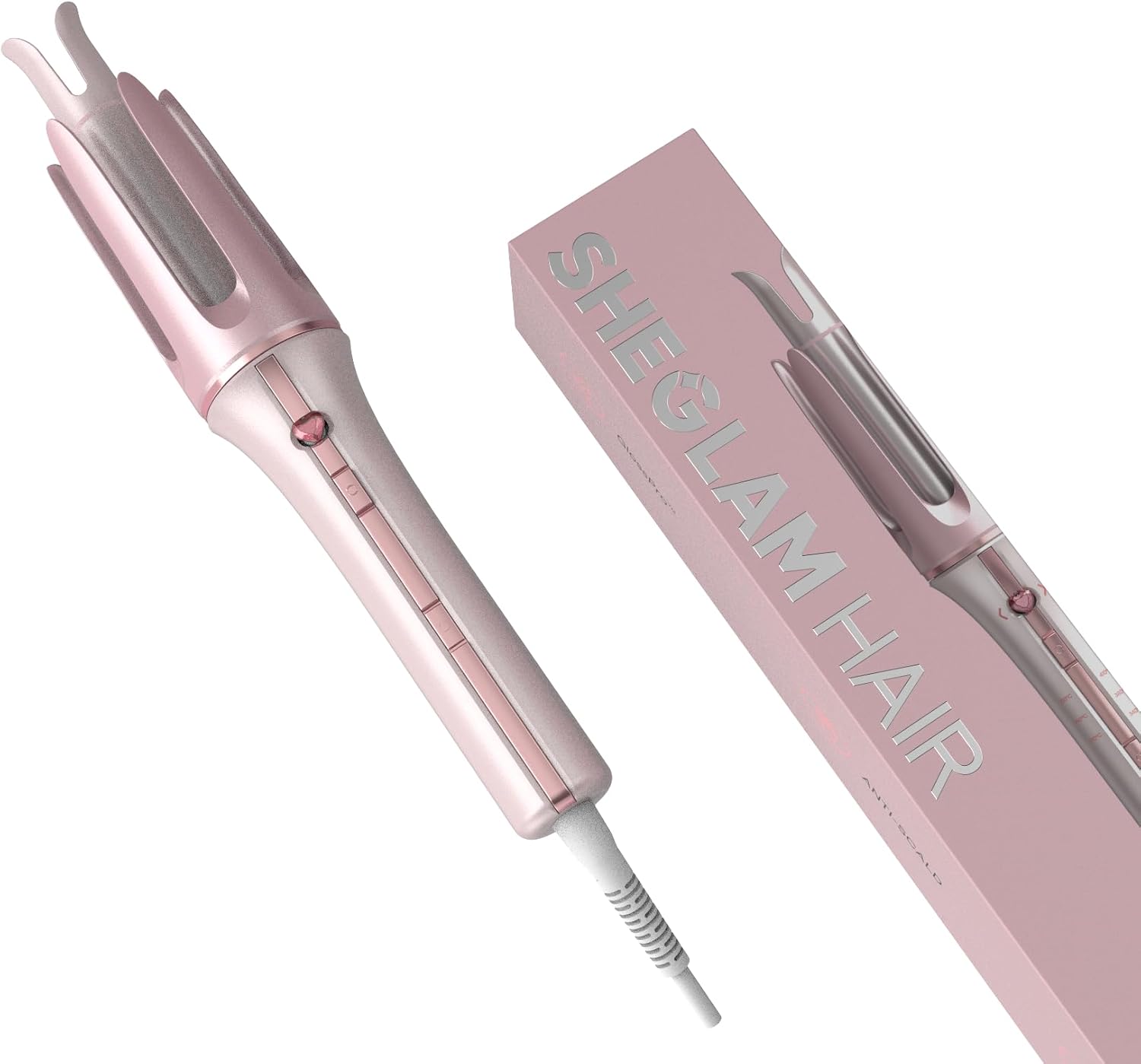 Detalle de Sheglam Automatic Curling Iron with Ceramic Coating (19mm) – 3 Temperatures 170–210°C