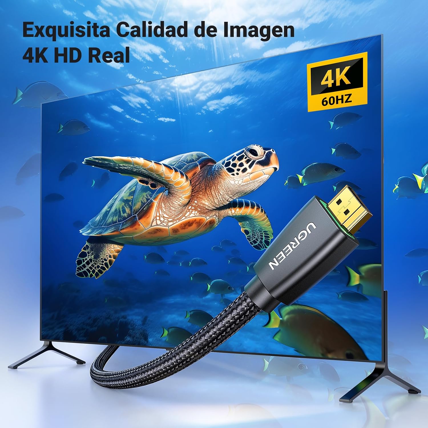 Thumbnail 1 de UGREEN Cable HDMI 4K 60Hz 3M