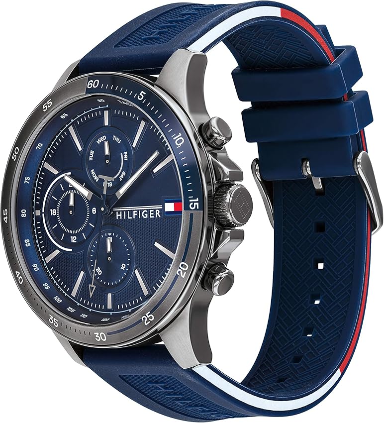 Thumbnail 1 de Tommy Hilfiger 1791721 reloj multifunción azul marino