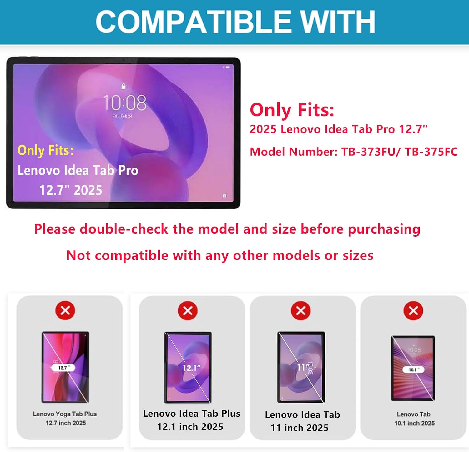 Detalle de Lenovo Idea Tab Pro Smart Case 12.7