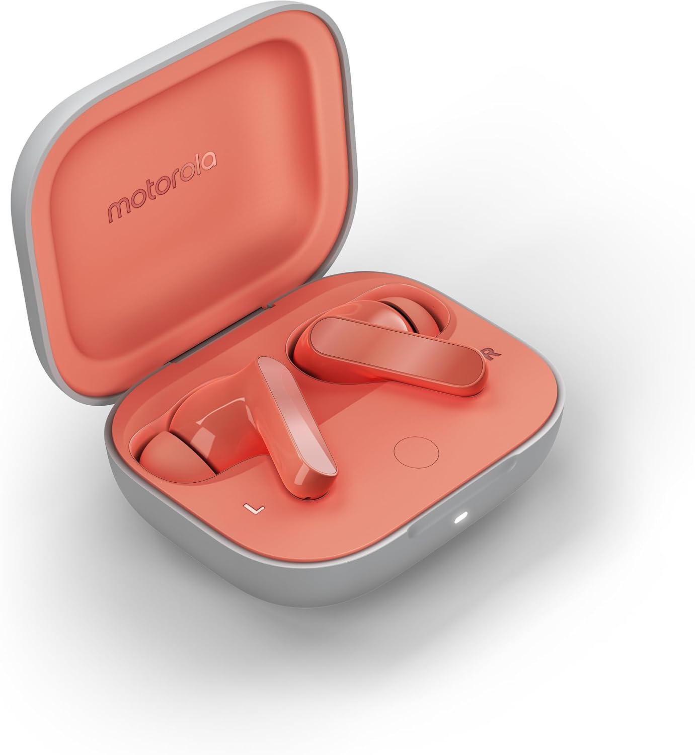 Detalle 2 de Motorola Moto Buds – bezprzewodowe słuchawki douszne z ANC, różowe