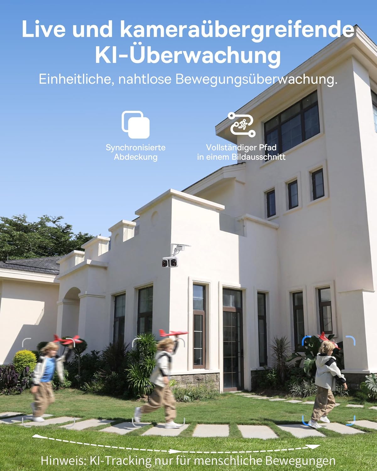 Detalle 2 de Baseus X1 Pro Außenkamera KI-Dualtracking