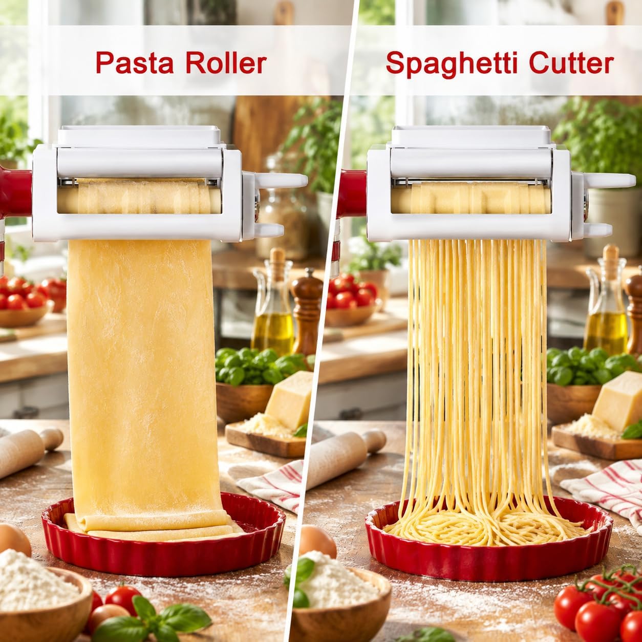 Detalle de ANTREE 3-IN-1 Pasta Attachment for KitchenAid ๐