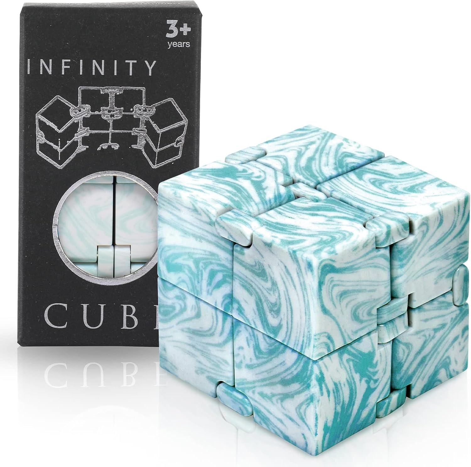 Detalle de SMALL FISH Infinity Cube Fidget Toy, ABS Plastic