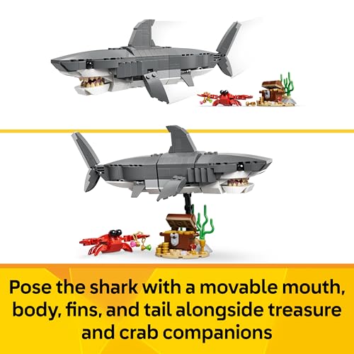 Thumbnail 3 de LEGO Creator 3in1 Fierce Shark with a Treasure Chest (31381)