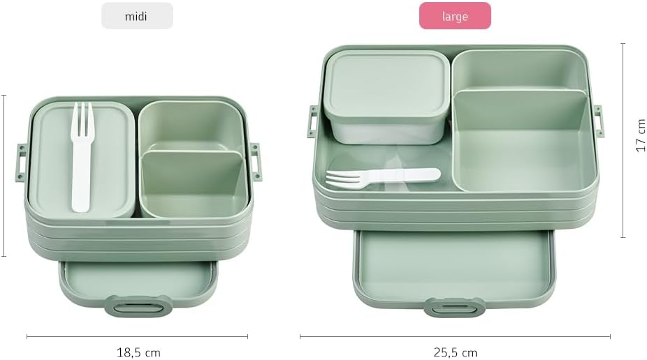 Thumbnail 6 de Mepal Bento Take A Break Large 🥪 Lunch Box con Compartimentos
