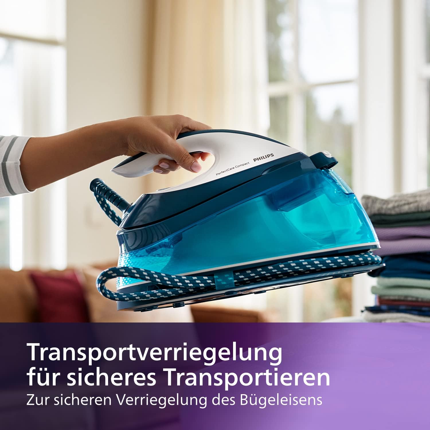 Thumbnail 5 de Philips Perfect Care Compact Dampfbügelstation 2400 Watt