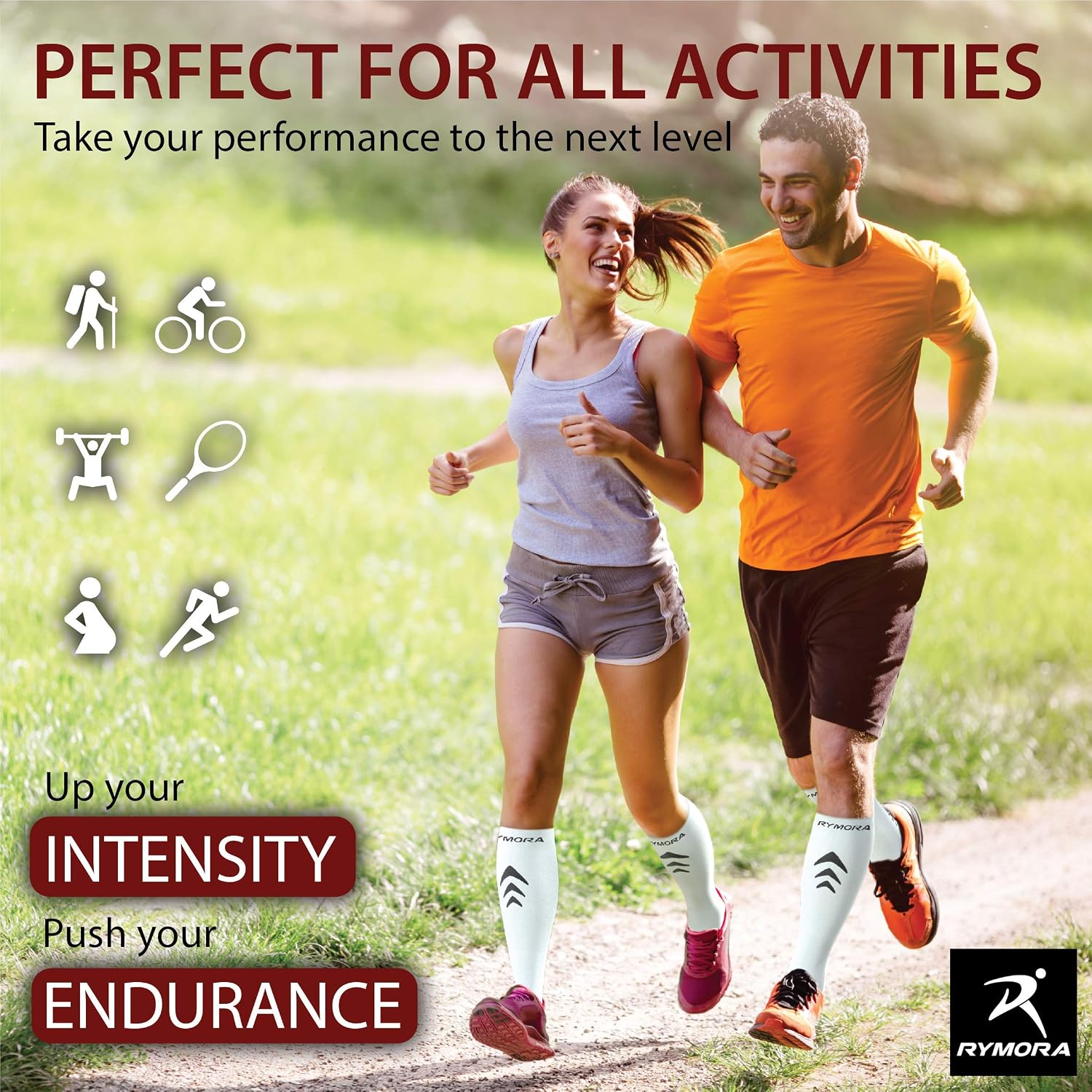 Thumbnail 4 de Compression Socks for Men and Women – Sports, Running, Flying, Work & More
