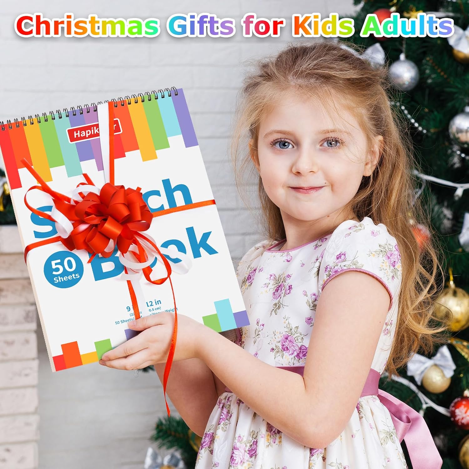 Detalle de 9 x 12 Sketch Book, 2-Pack — 50 Sheets Each, Spiral Bound, Acid-Free Paper