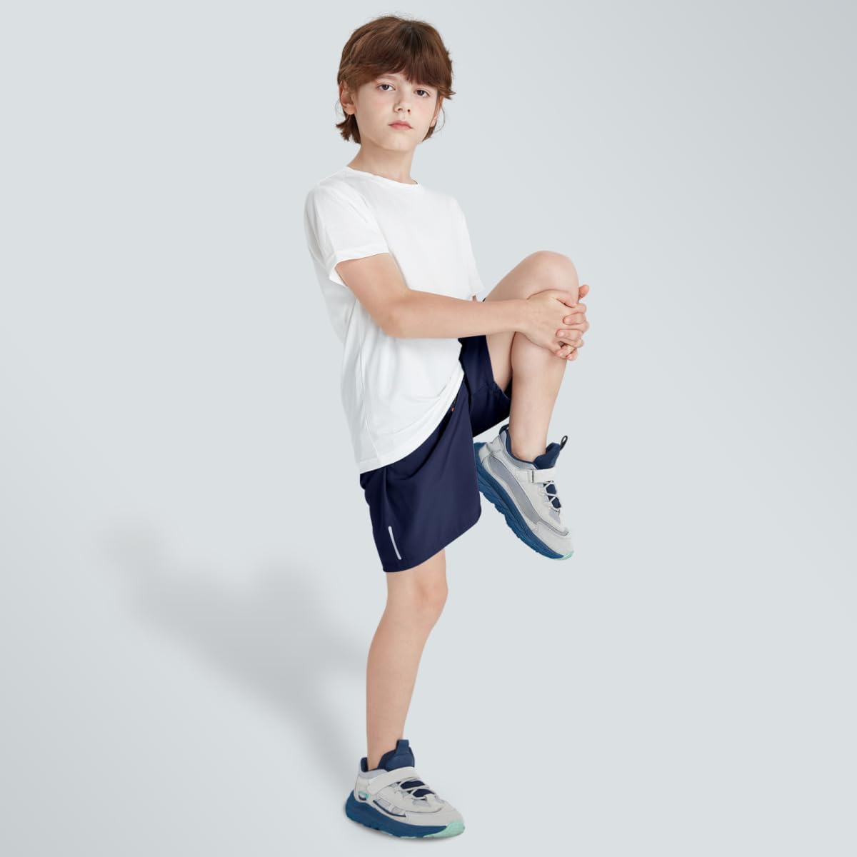 Thumbnail 3 de ANHDM Boys Shorts: Quick Dry Athletic Running Shorts with Zipper Pockets