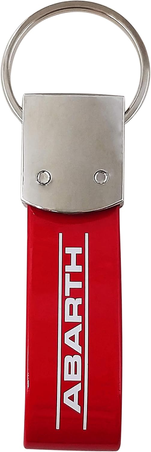 Detalle de Abarth Portachiavi Ufficiale Band – Rosso