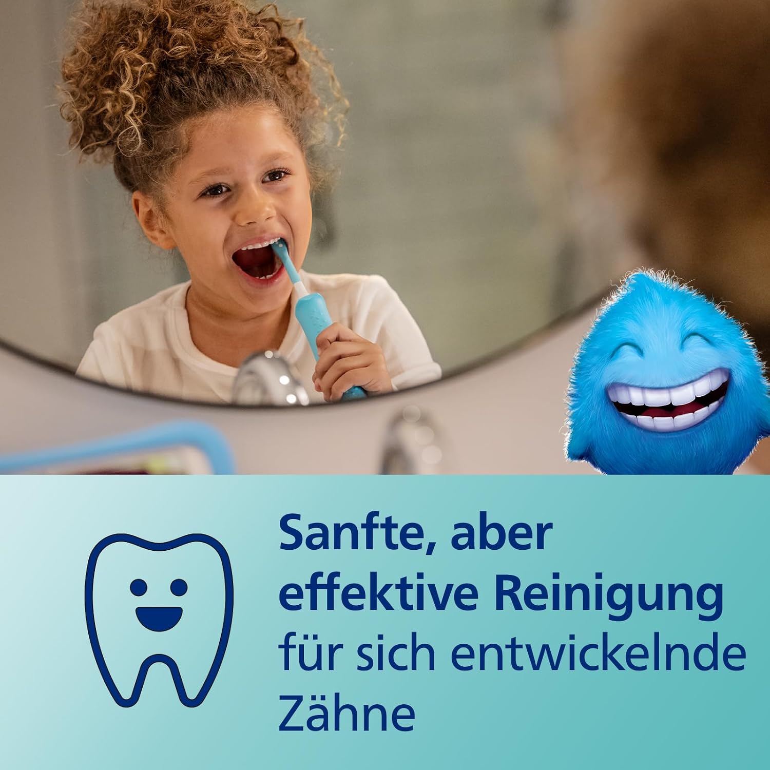 Detalle de Philips Sonicare For Kids Schallzahnbürste 3 🪥