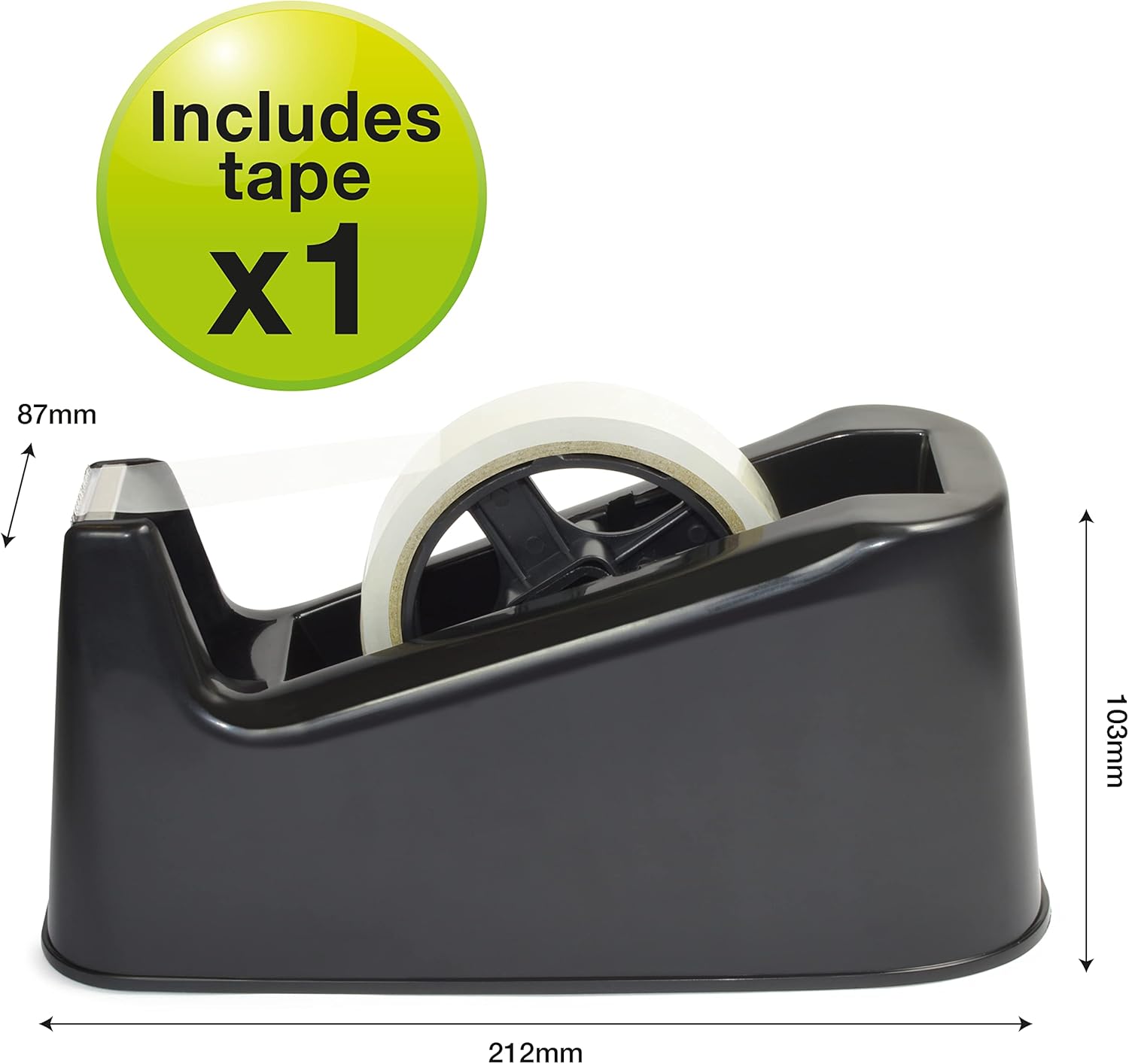 Thumbnail 1 de Rapesco 1695 500 Heavy Duty Tape Dispenser 25mm