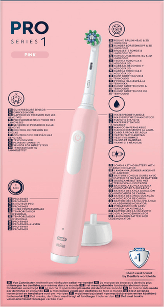 Thumbnail 1 de Oral-B PRO 1 Cepillo Eléctrico Rosa