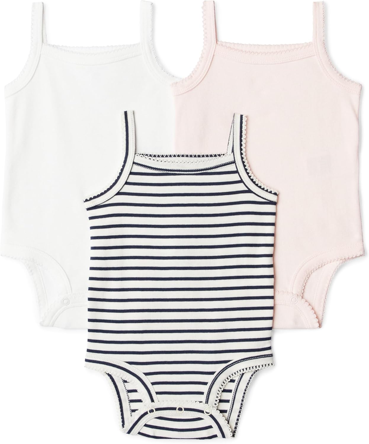 Thumbnail 5 de Amazon Essentials Baby Mädchen Ärmellose Bodys – Regular Fit aus Baumwolle mit leichtem Stretch
