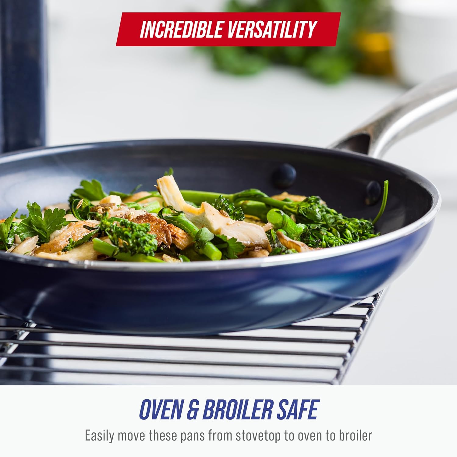 Thumbnail 6 de Blue Diamond 14-Piece Nonstick Cookware Set
