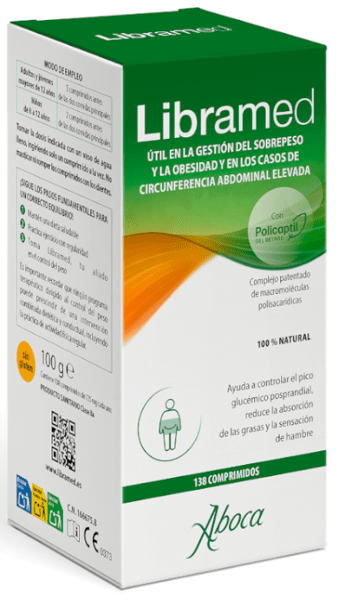 Aboca Libramed PS Control Peso (138 comprimidos) – coadyuvante para la pérdida de peso