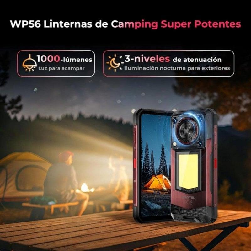 Detalle 2 de Oukitel WP56 5G 12GB/512GB de 6,8" Negro (Dual SIM) resistente para trabajo en campo