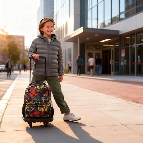 Detalle 2 de Totto Mochila Escolar con Ruedas SKL L (25 L)
