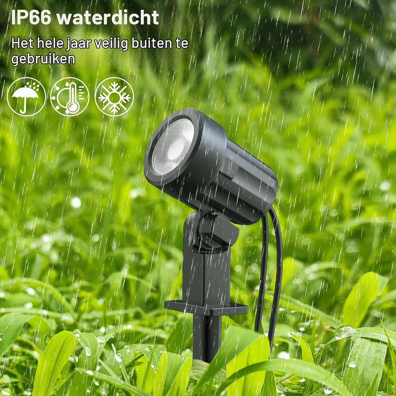 Thumbnail 6 de MEIKEE ASTA09 solarspots voor buiten, 4 stuks met afstandsbediening en IP66