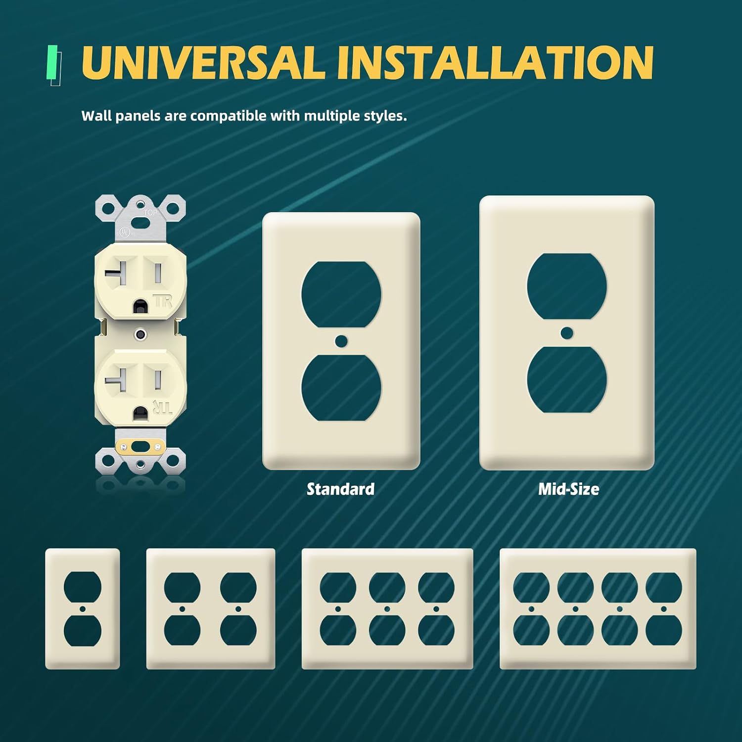 Detalle 2 de TOPELER Duplex Receptacle Outlet 20A
