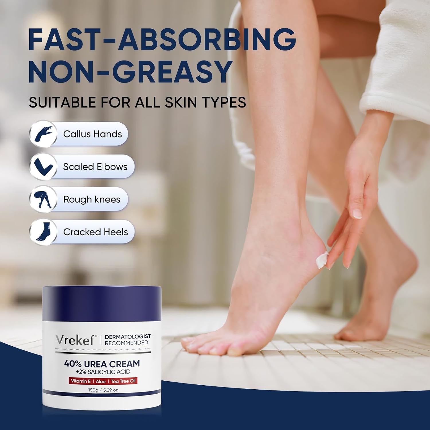 Thumbnail 6 de VREKEF Urea Cream 40% for Feet ⚙