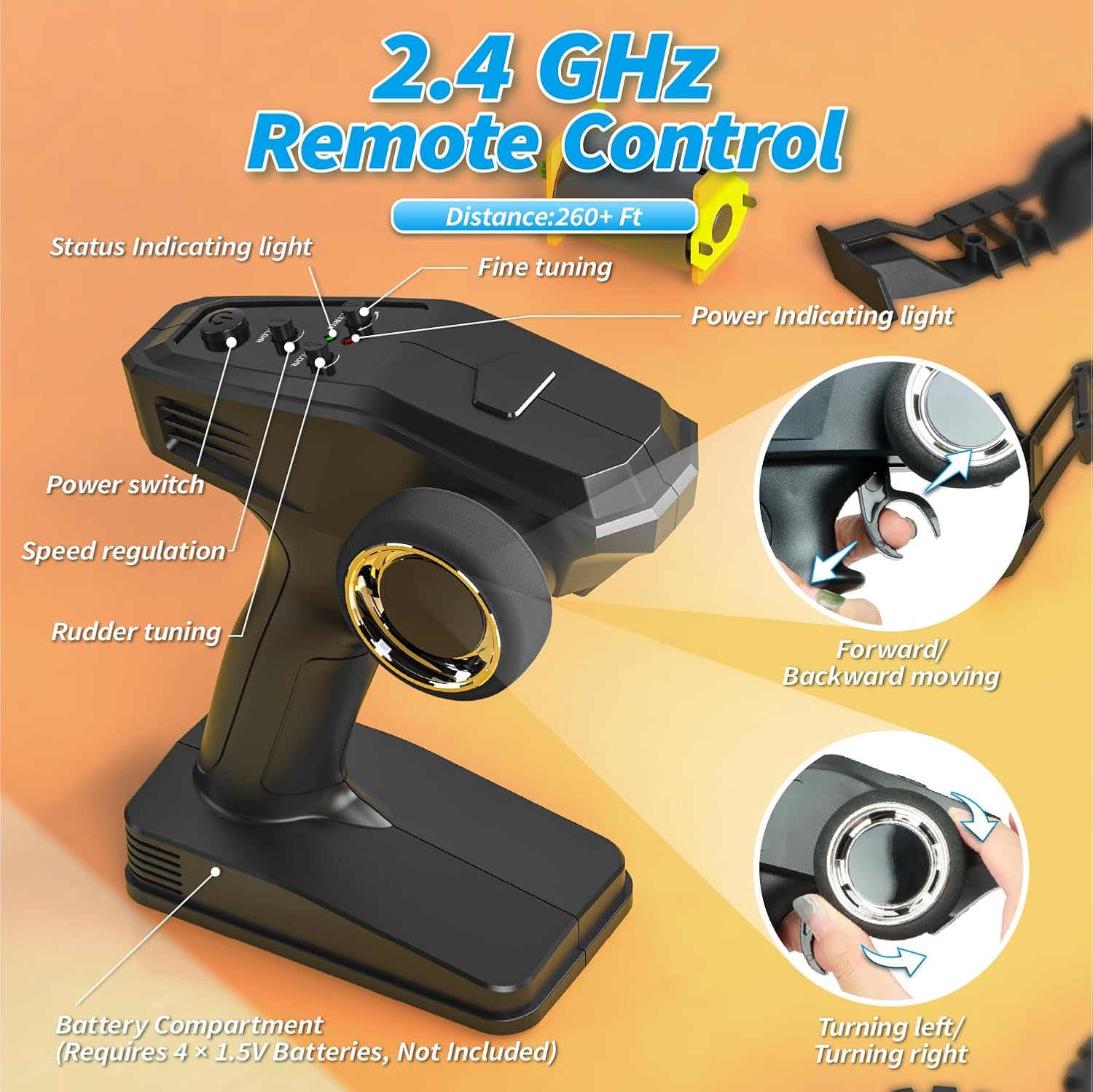 Thumbnail 4 de snookids Coche Teledirigido 40 km/h