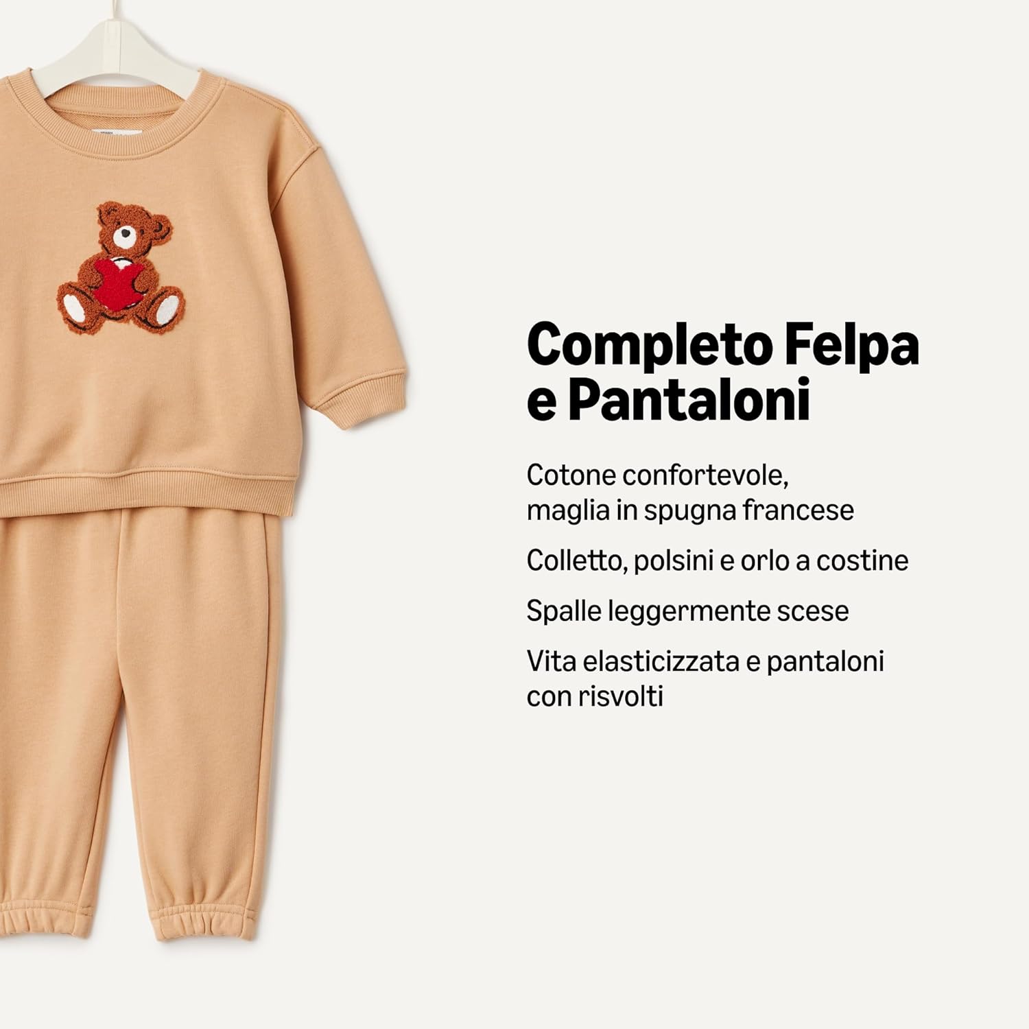 Thumbnail 2 de Amazon Essentials x Sofia Grainge set con felpa e pantaloni sportivi unisex per bimbi e bambini