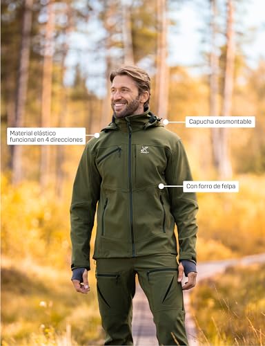 Thumbnail 6 de RevolutionRace Hiball Softshell Jacket, veste d'extérieur pour randonnée ⚙
