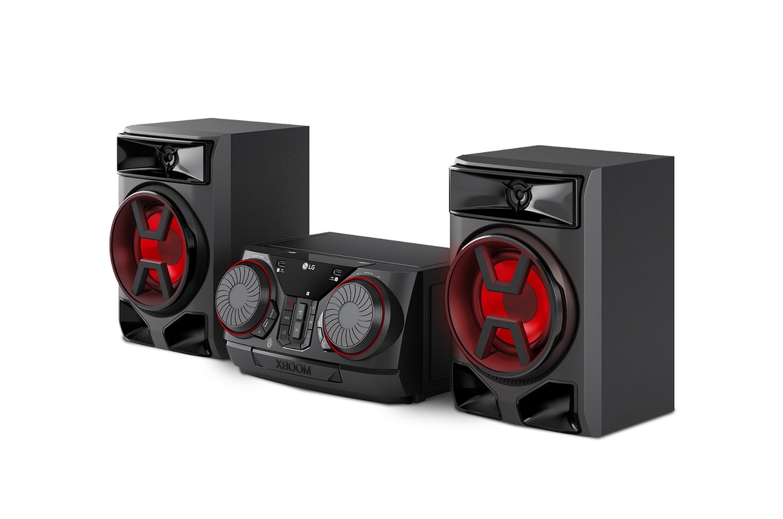 Detalle de LG XBOOM La Bestia CK43N: altavoz de 300 W para fiestas y eventos