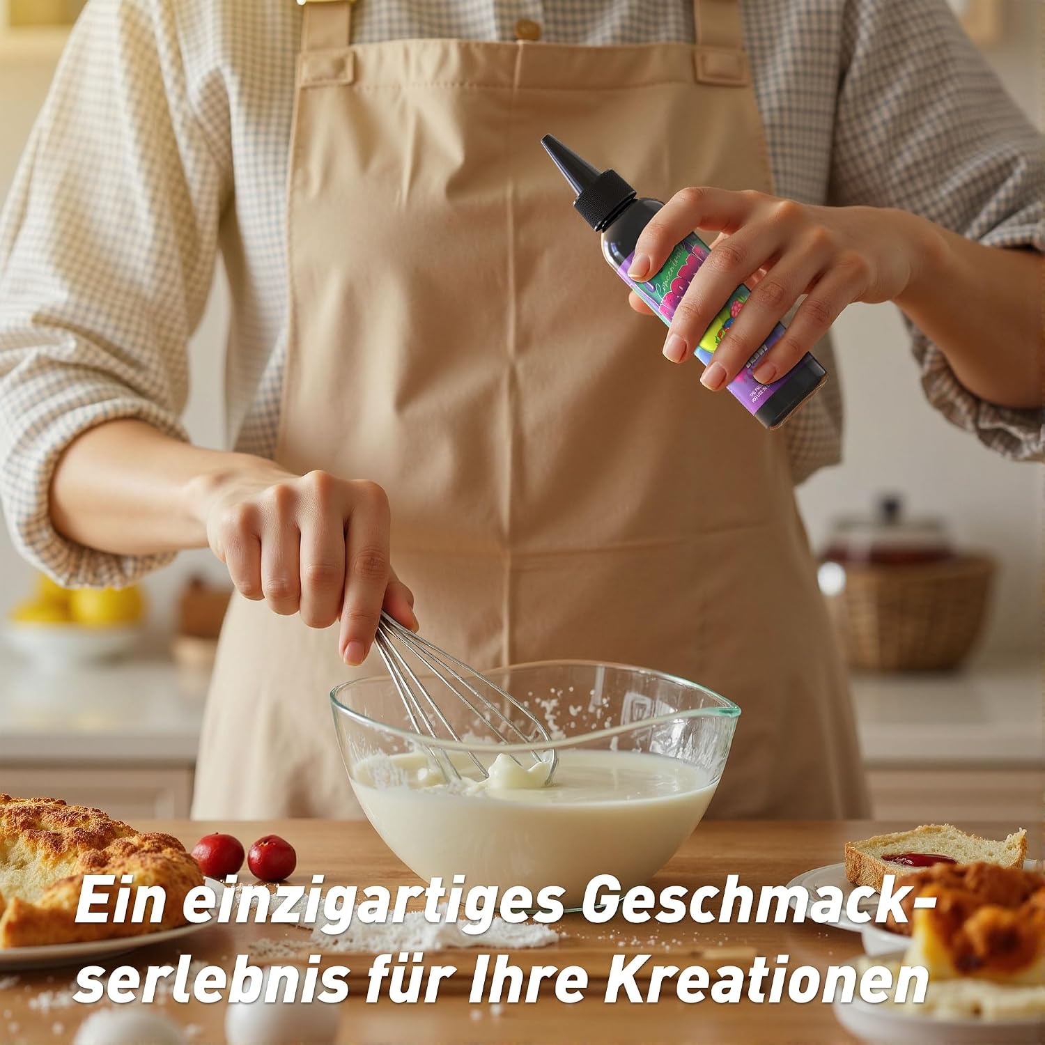 Thumbnail 6 de FURUN Apfel-Beere Aromakonzentrat 20ml – Hochdosiertes Lebensmittelaroma für Eis, Desserts und DIY-Getränke