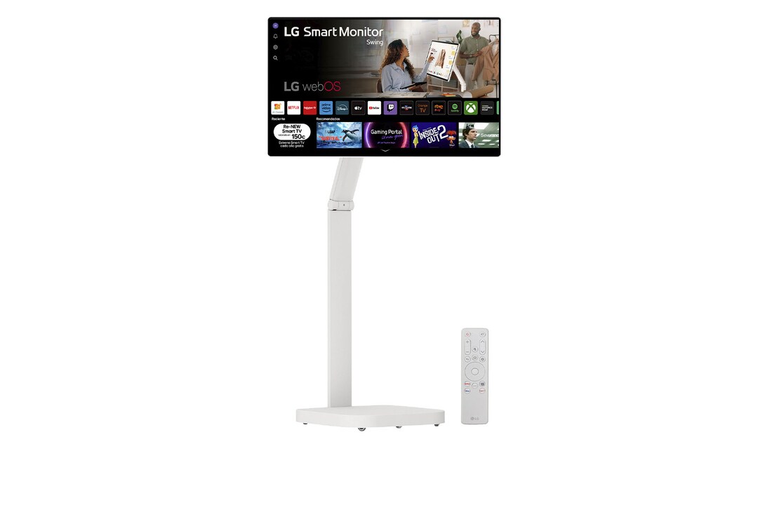 Detalle de LG Smart Monitor Swing 32" 4K táctil con webOS 24