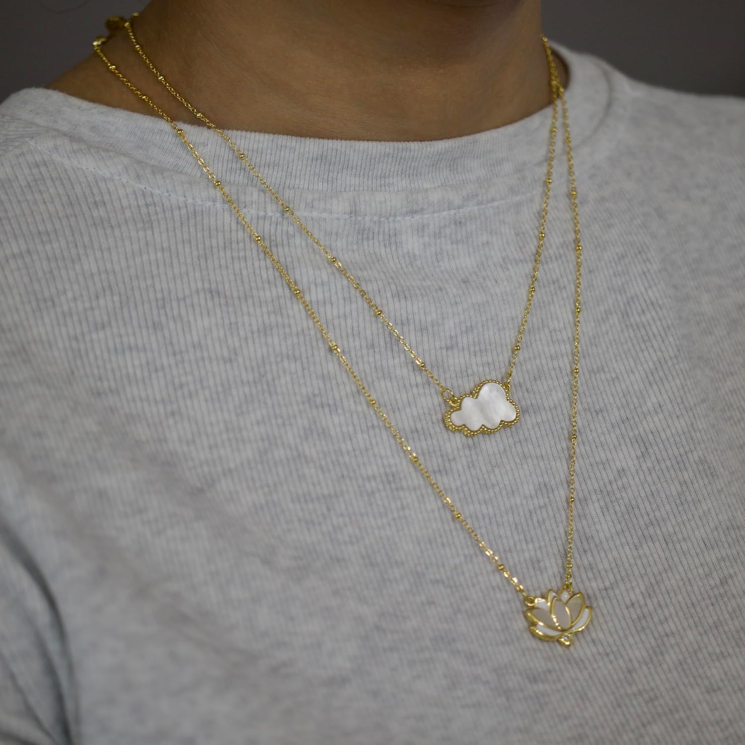 Thumbnail 4 de Bolenvi Mother-of-Pearl Pendant Necklace